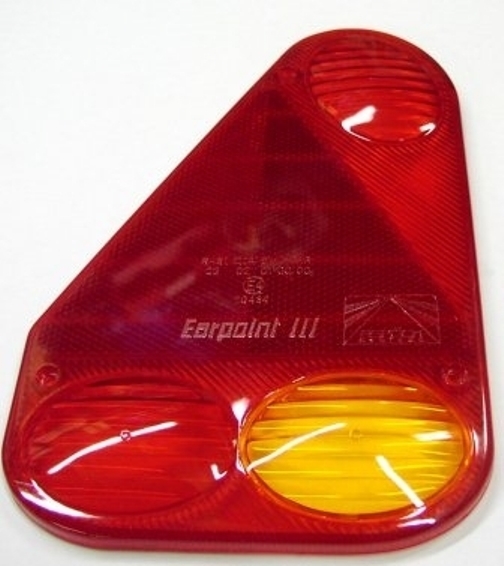 ASPÖCK Earpoint III 3 Lichtscheibe Ersatzglas für Rückleuchte Pkw Anhänger LINKS 