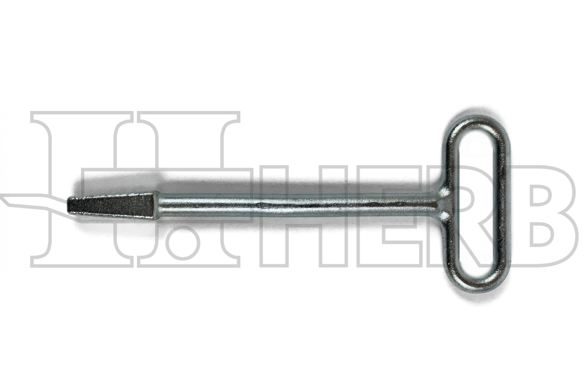 Dornschlüssel verzinkt für Zungenschloss