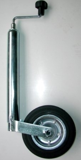 Stützrad 48 mm Vollgummi mit Metallfelge