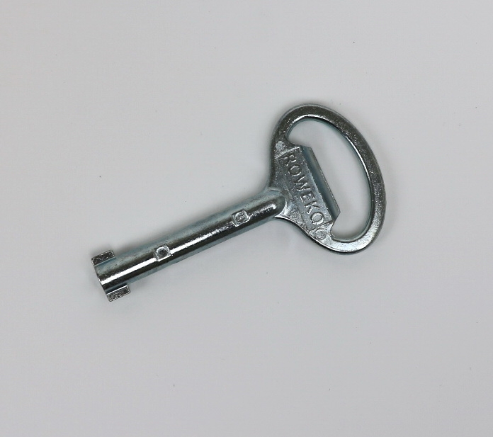 Roweko Staubox Schlüssel Metall