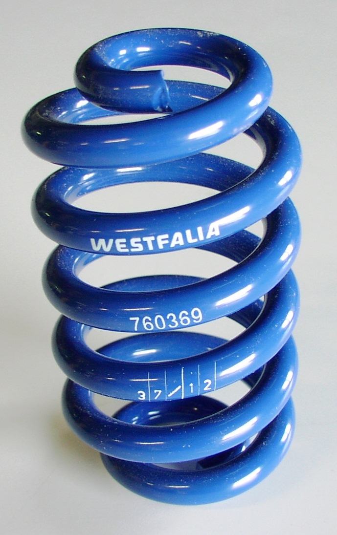Westfalia Schraubenfeder blau