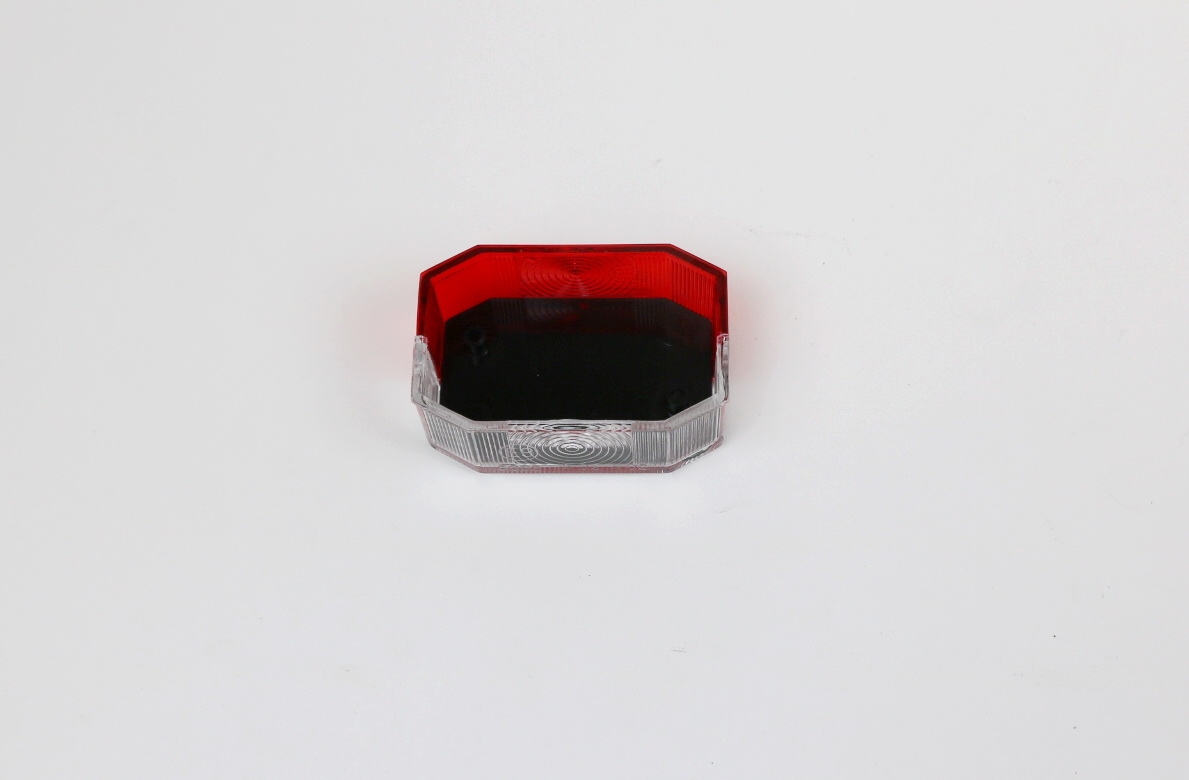 Aspöck Lichtscheibe Flexipoint rot/weiß