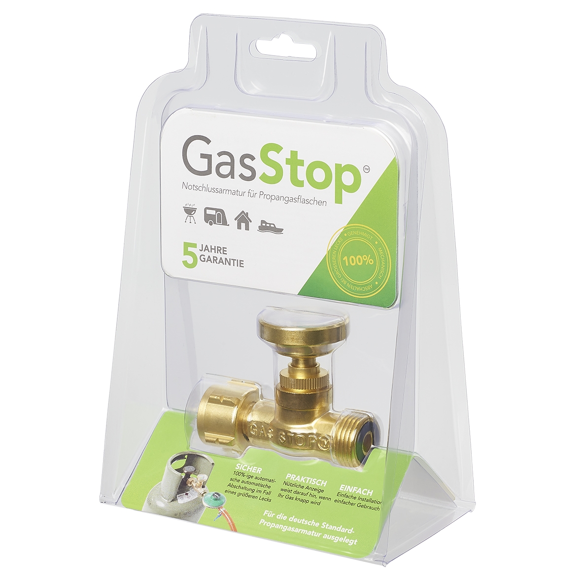 GasStop Notschlussarmatur