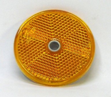 Seitenstrahler gelb zum schrauben Ø 60 mm